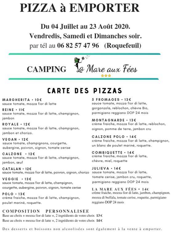 Camping La Mare Aux Fees Hotel Roquefeuil Exterior photo